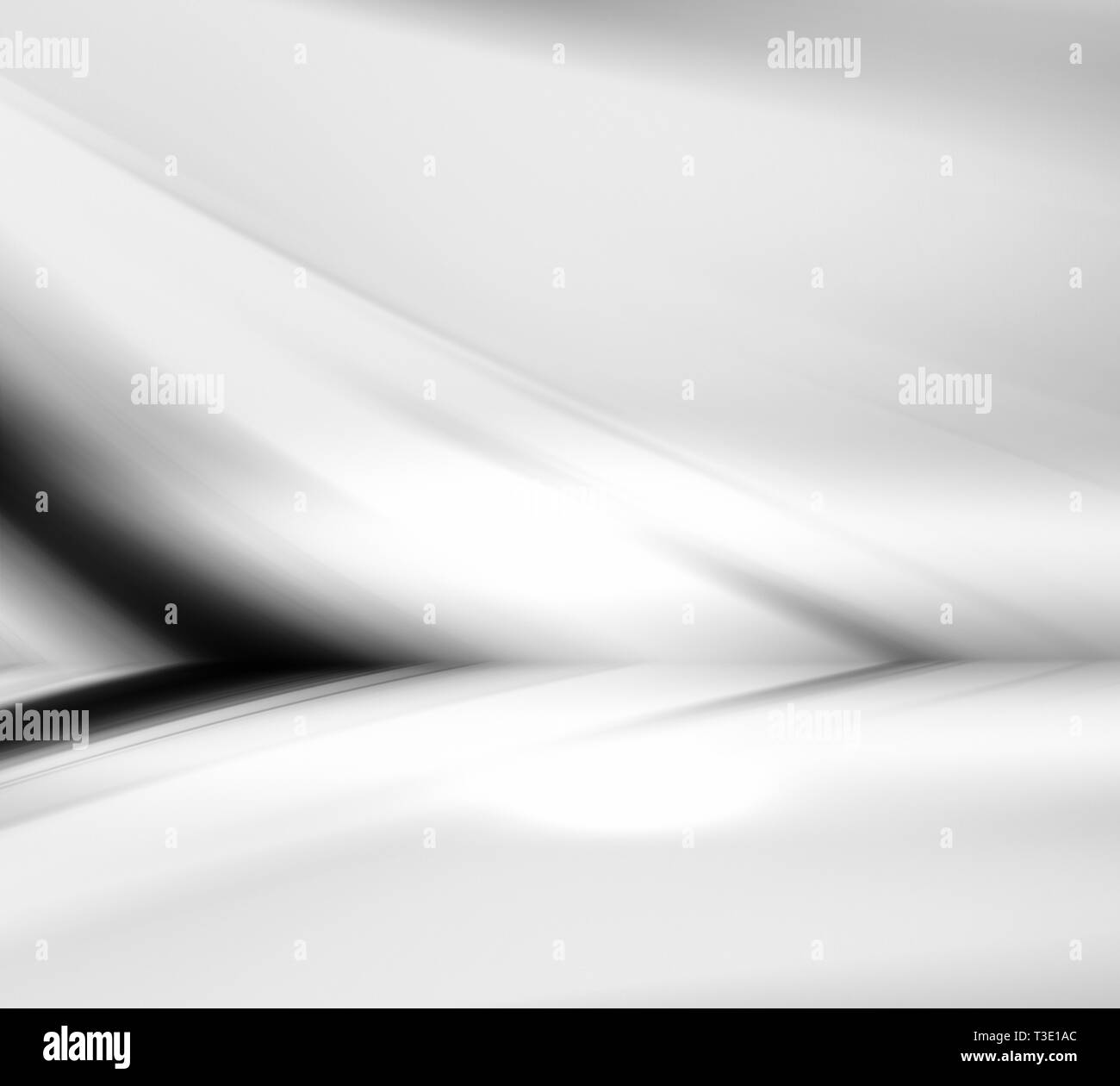 Zimmer Reflexionen Bewegungsunschärfe futuristischen Hintergrund. 3D-Rendering Stockfoto