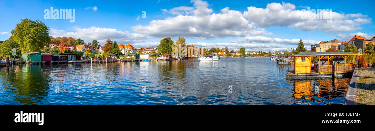 Malchow am See, Deutschland Stockfoto