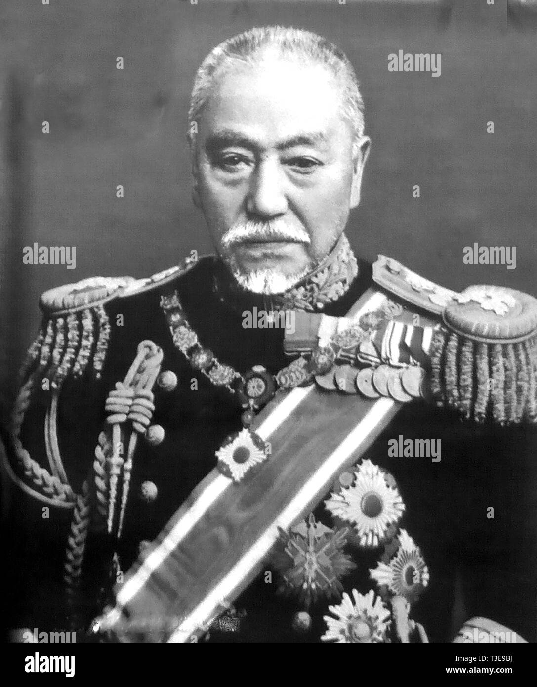 TOGO HEIHACHIRO (1848-1934) der Kaiserlich Japanischen Marine Admiral Stockfoto