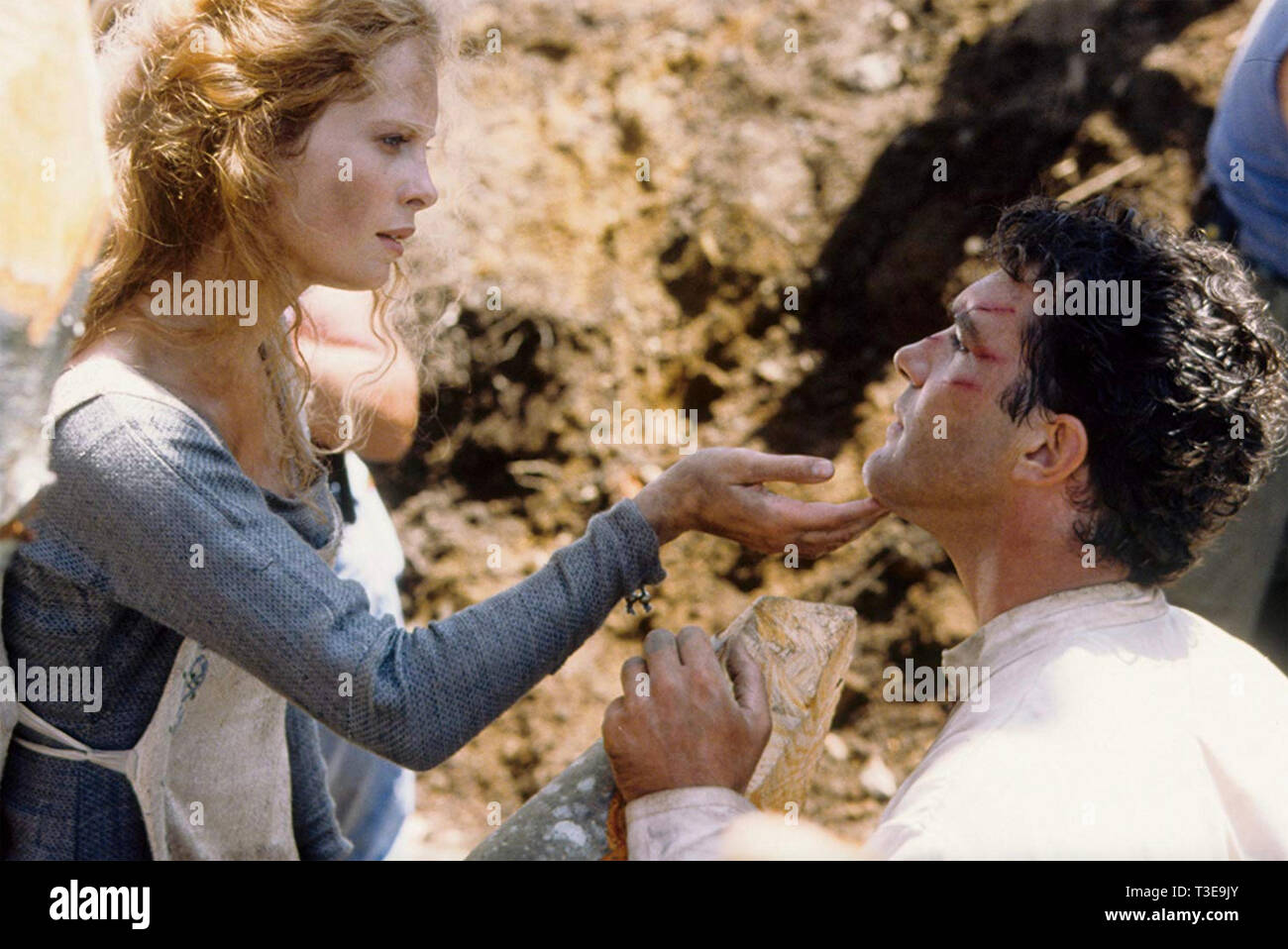 Der 13. Krieger 1999 Touchstone Pictures Film mit Antonio Banderas und Maria Bonnevie Stockfoto