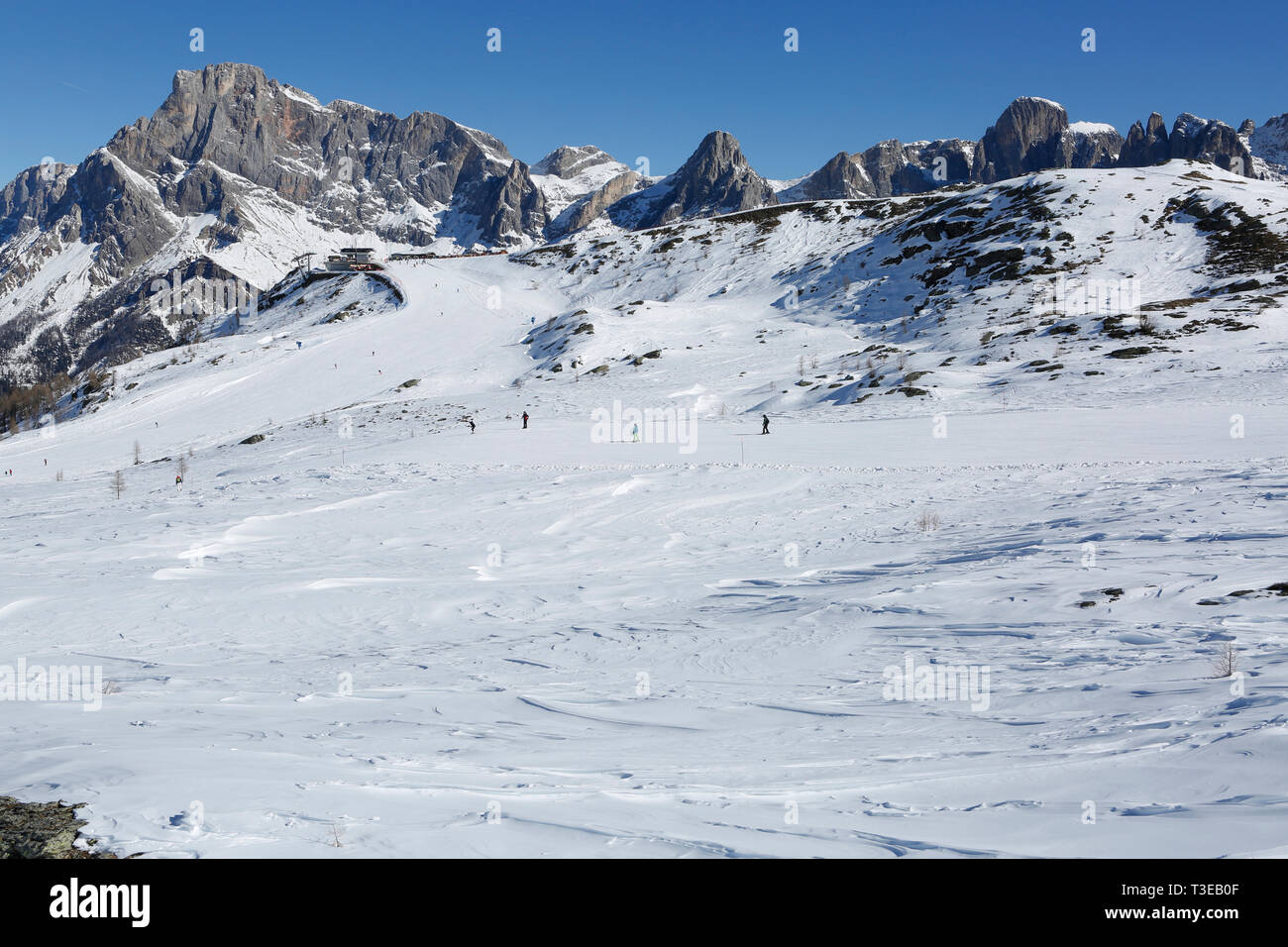 Landschaft, Gruppo Pale di San Martino, Trentino, Italien, Europa Stockfoto