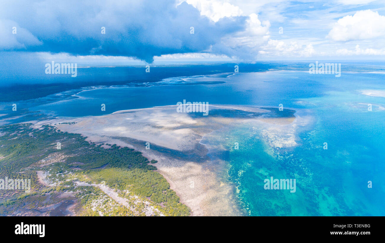 Utende Strand, Mafia Island Stockfoto