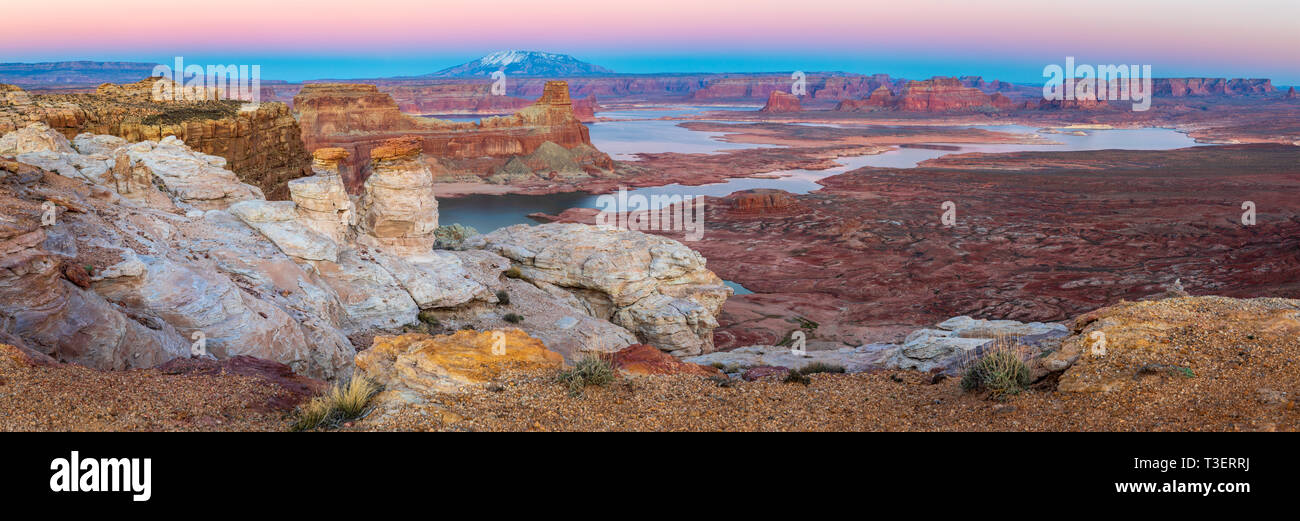 Alstrom Point in Lake Powell, Arizona, USA Stockfoto