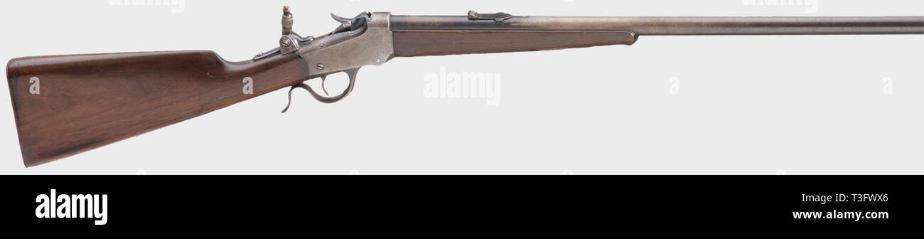 Die langen Arme, moderne Systeme, Winchester niedrige Mauer Gewehr, Kaliber 22, Nr.104264, Additional-Rights - Clearance-Info - Not-Available Stockfoto