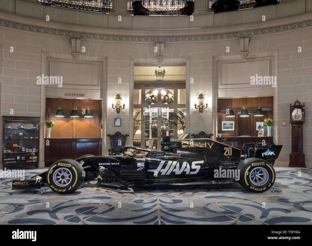 2019 Haas, Auto F1 Stockfoto