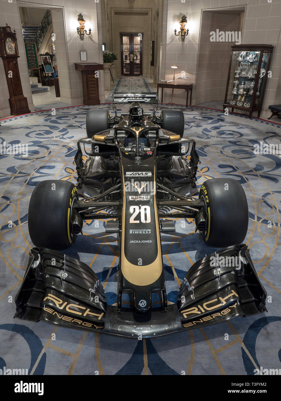 2019 Haas, Auto F1 Stockfoto