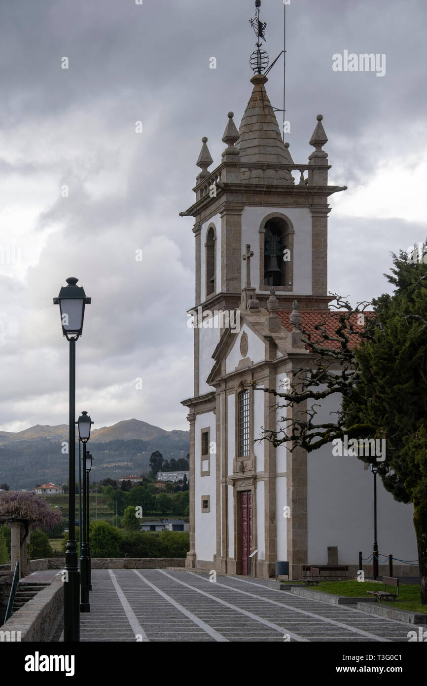 Igreja do Espírito Santo Kirche in Arcos de Valdevez, Minho, Portugal, Europa Stockfoto