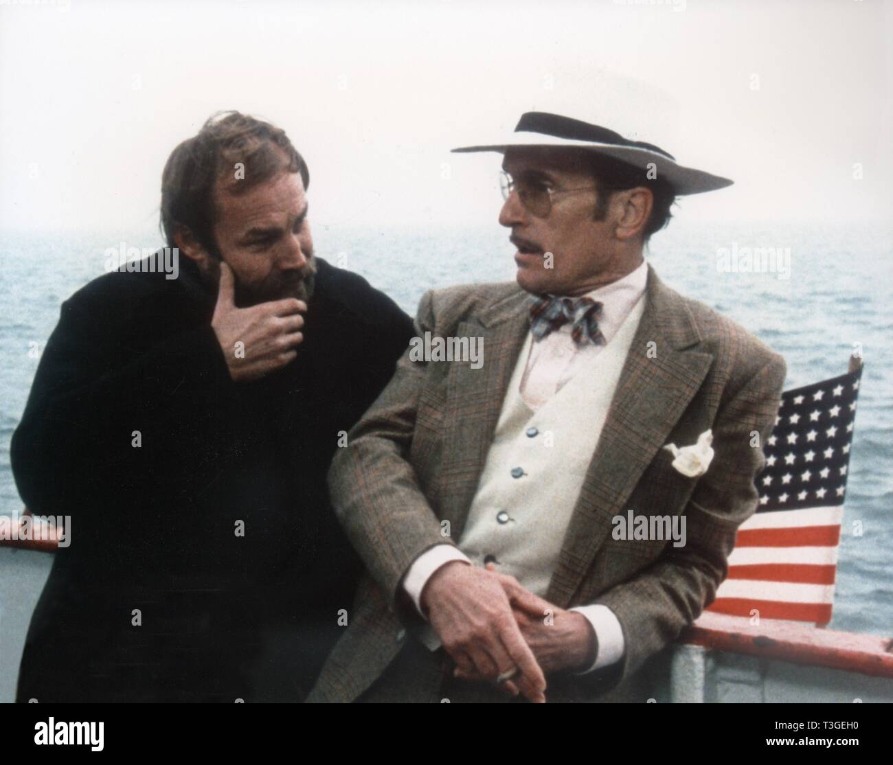 Das Feuerschiff Jahr: 1985 USA Regie: Jerzy Skolimowski Klaus Maria Brandauer, Robert Duvall Stockfoto