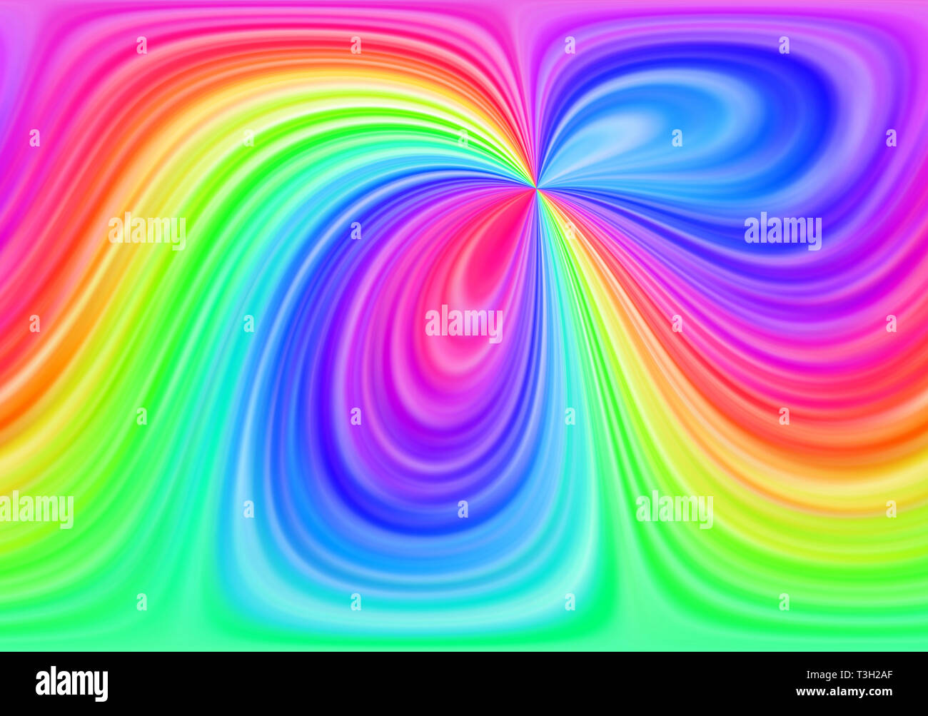 Regenbogen hell abstrakt Hintergrund Stockfoto