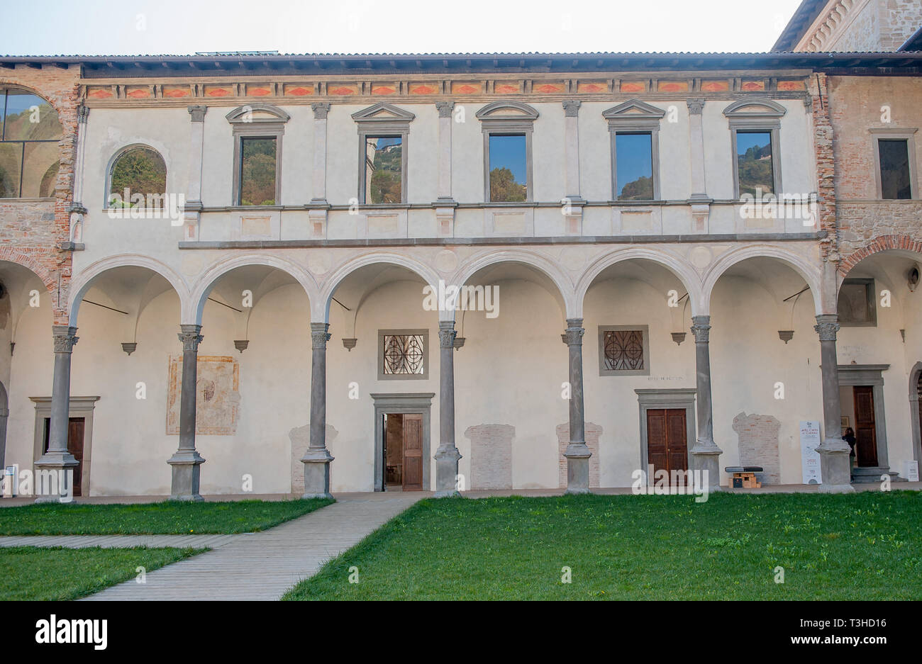 Kloster von astino in Bergamo Stockfoto