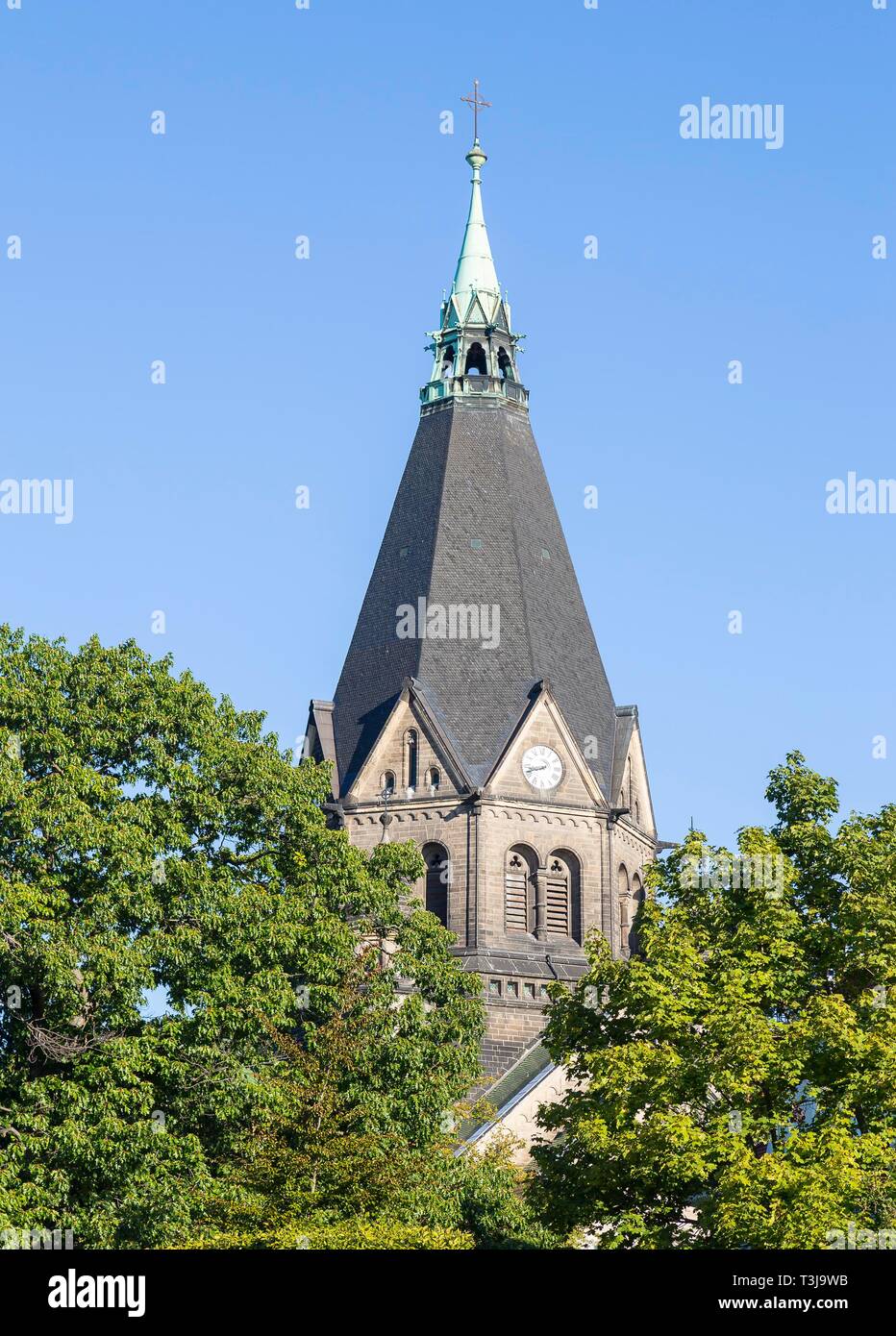 Trinitatiskirche Riesa, Sachsen, Deutschland Stockfoto