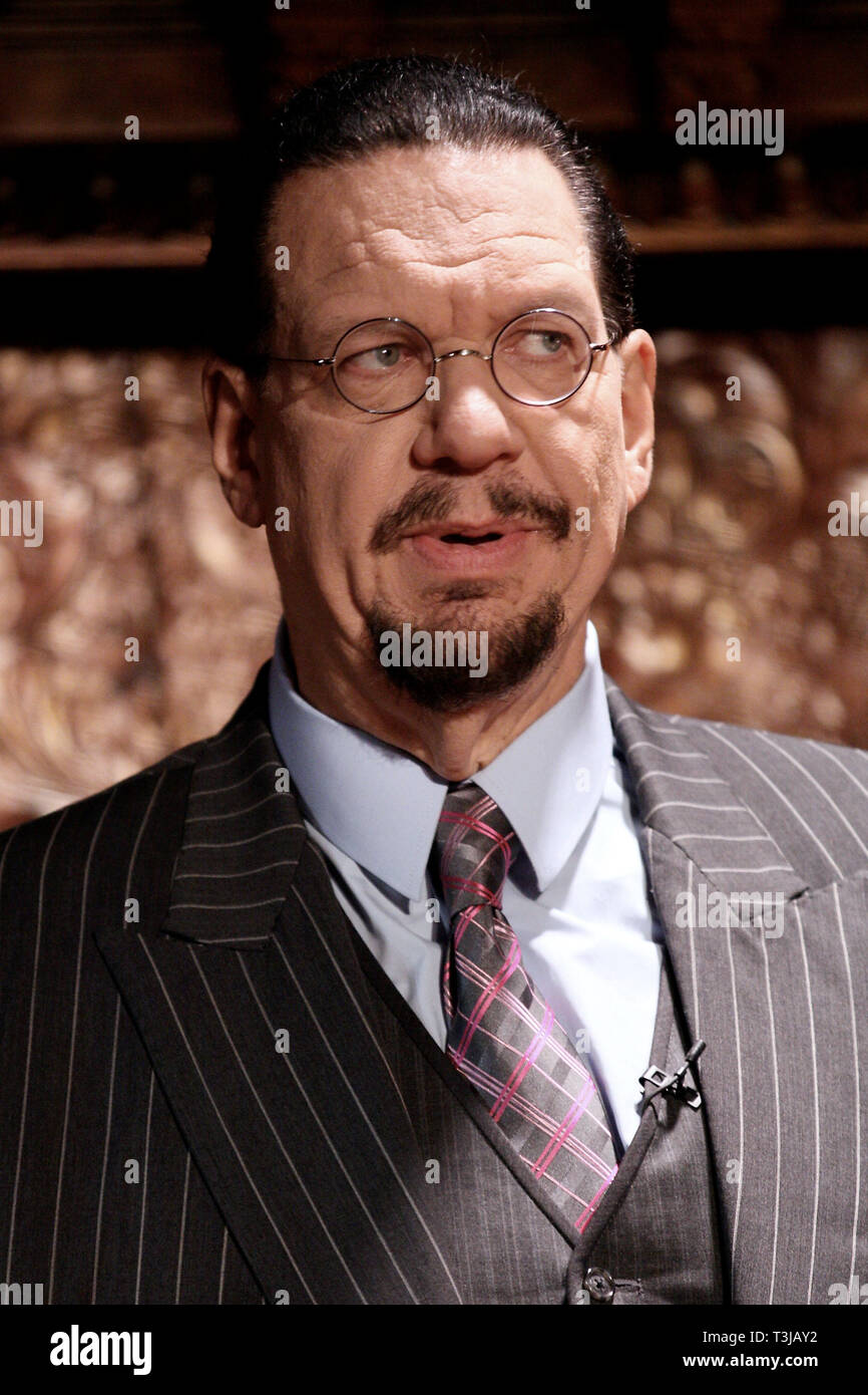 New York, USA. 26 Jun, 2015. Penn Jillette an der "Penn & Teller am Broadway 'Vorschau Leistung bei 54 Unten am 26. Juni 2015 in New York, NY Credit: Steve Mack/S.D. Mack Bilder/Alamy Stockfoto