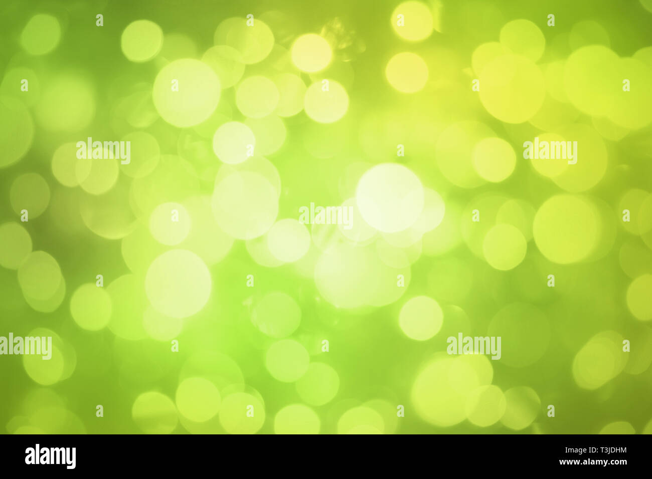 Blur green Bokeh abstrakt, Hintergrund. Stockfoto