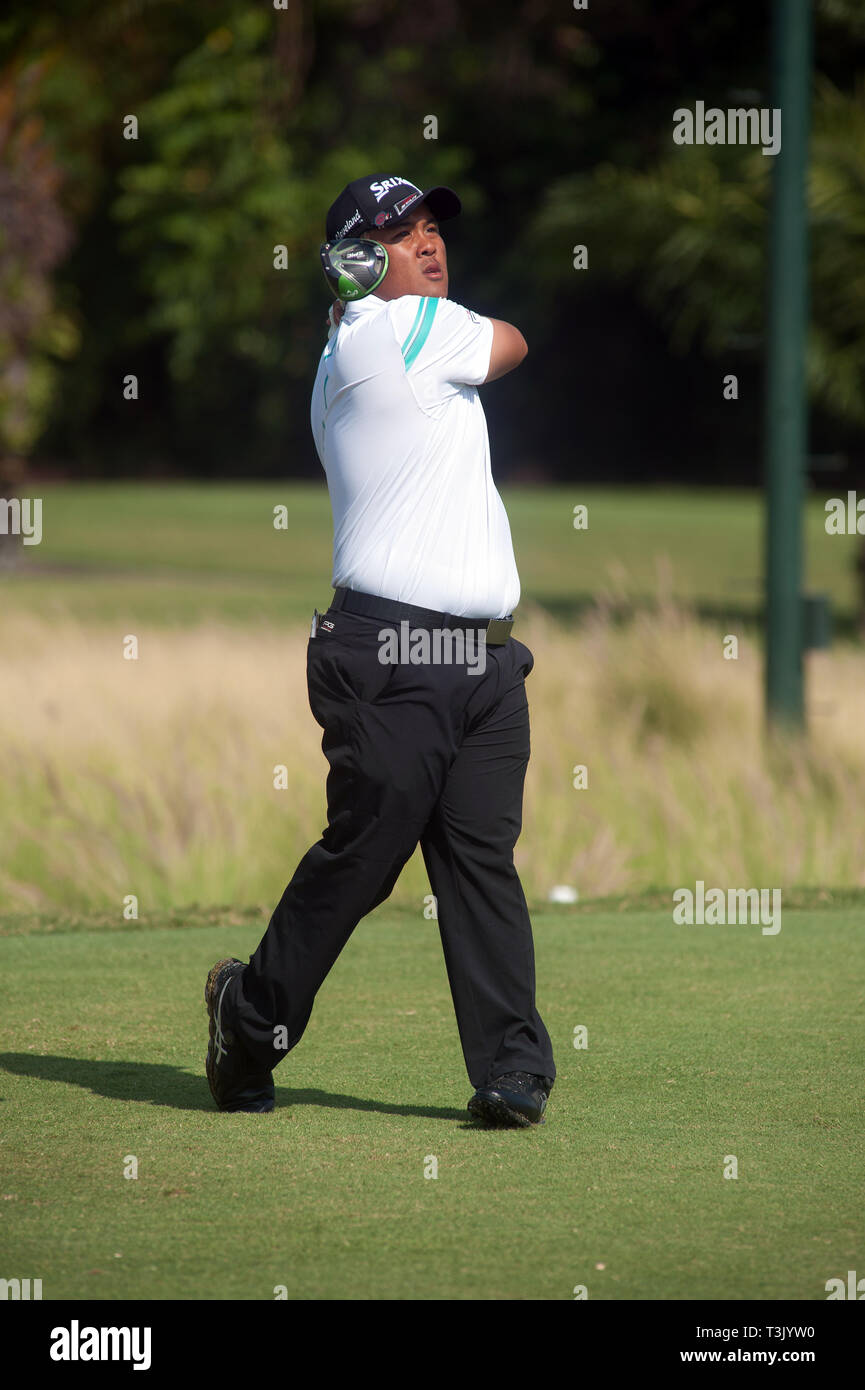 Philippine Open Golfturnier, das Country Club, Sta Rosa Stadt, Laguna, Luzon, Philippinen, Südostasien Stockfoto