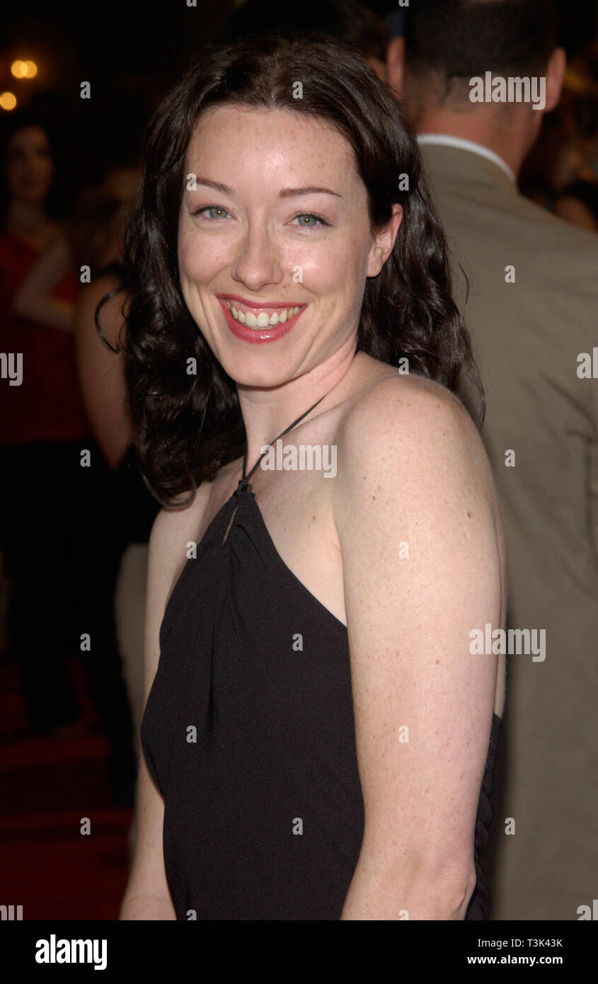 LOS ANGELES, Ca. Juni 29, 2002: Schauspielerin Molly Parker bei der Premiere der "Gutes Mädchen, die Schließung der Nacht Film der 2002 IFP/West-Los Angeles Film Festival. © Paul Smith/Featureflash Stockfoto