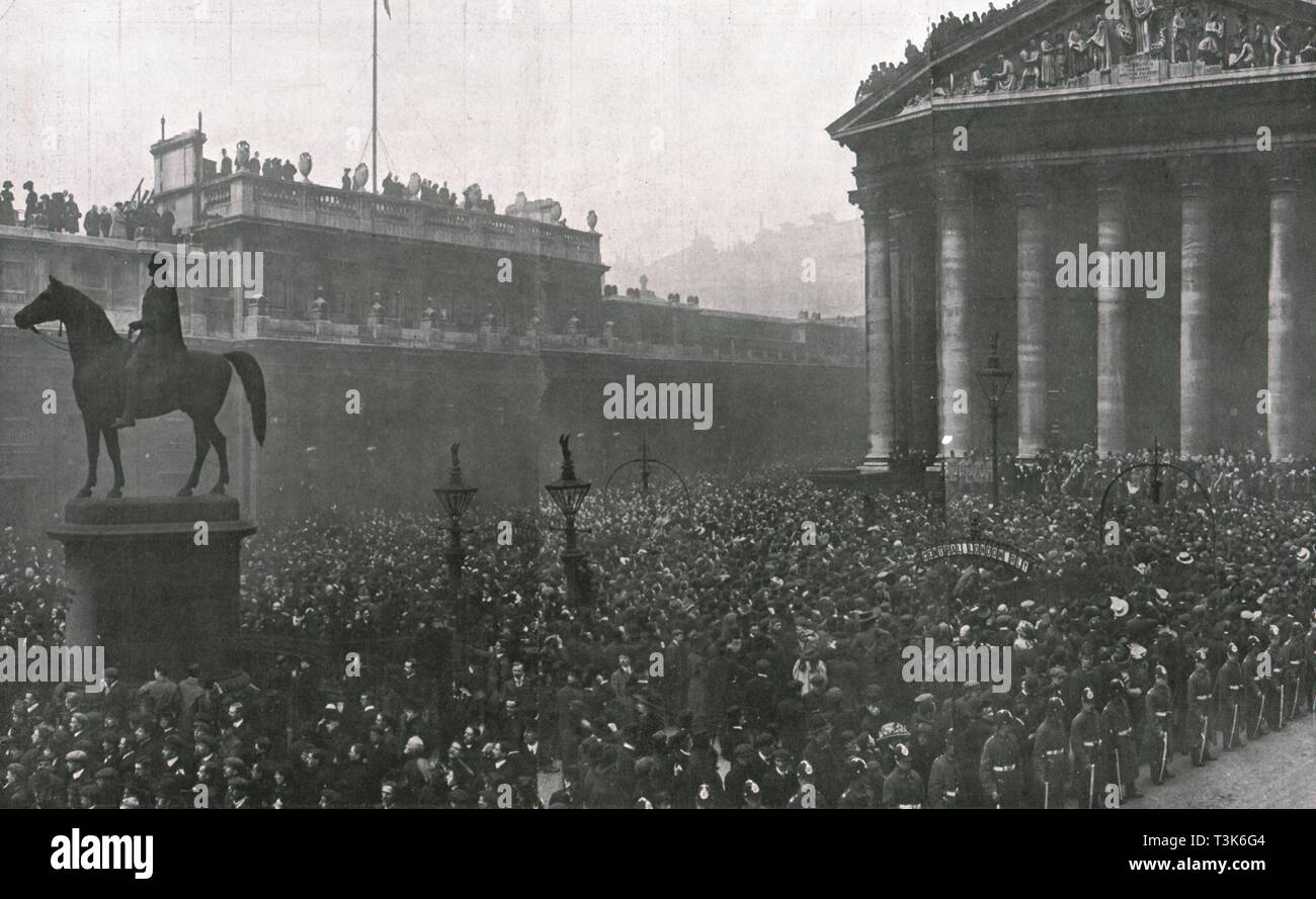 Beitritt von King George V, 1910. Schöpfer: Unbekannt. Stockfoto