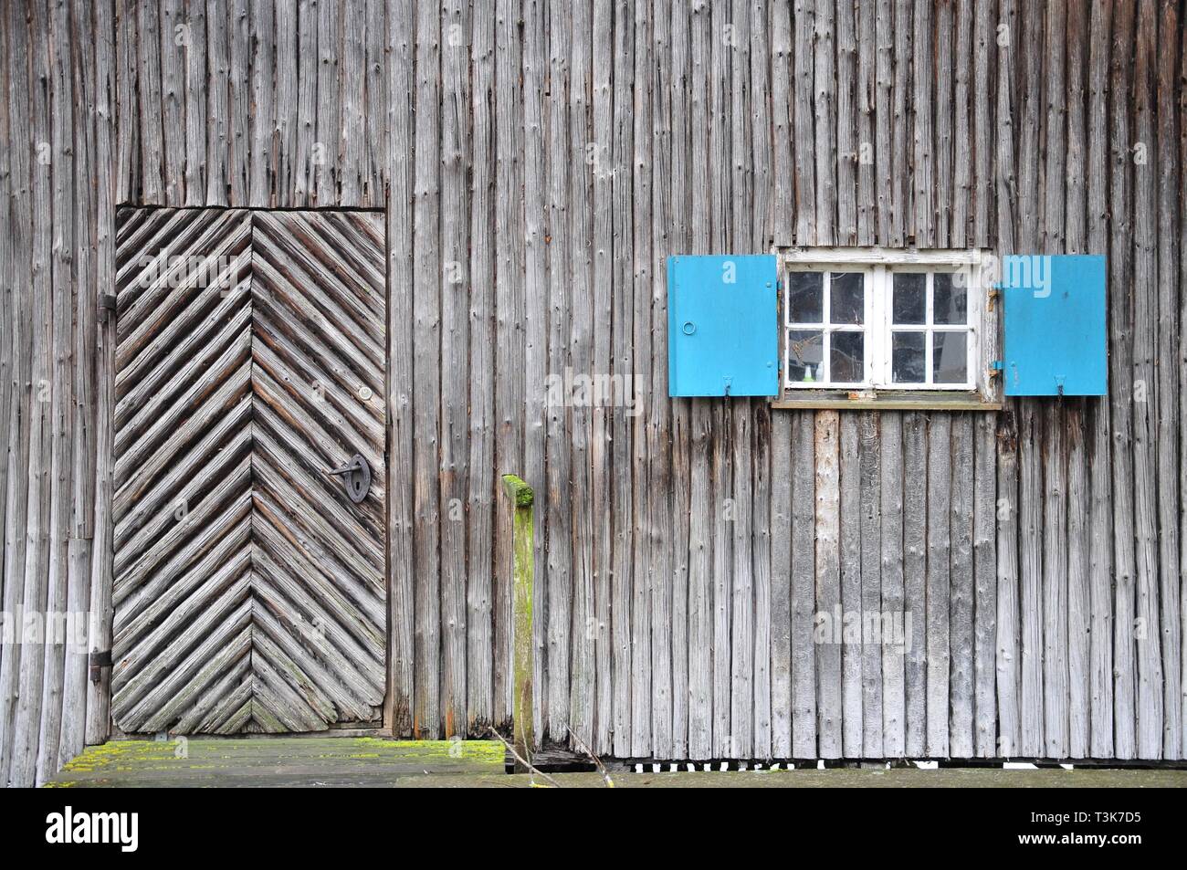 Bootshaus in Schondorf am Ammersee, Bayern, Deutschland, Europa Stockfoto