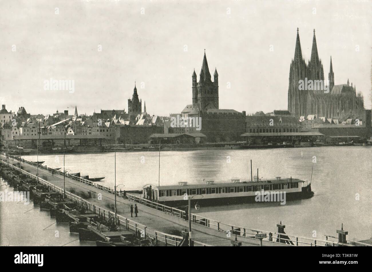 Köln, Deutschland, 1895. Schöpfer: Francis Frith & Co. Stockfoto