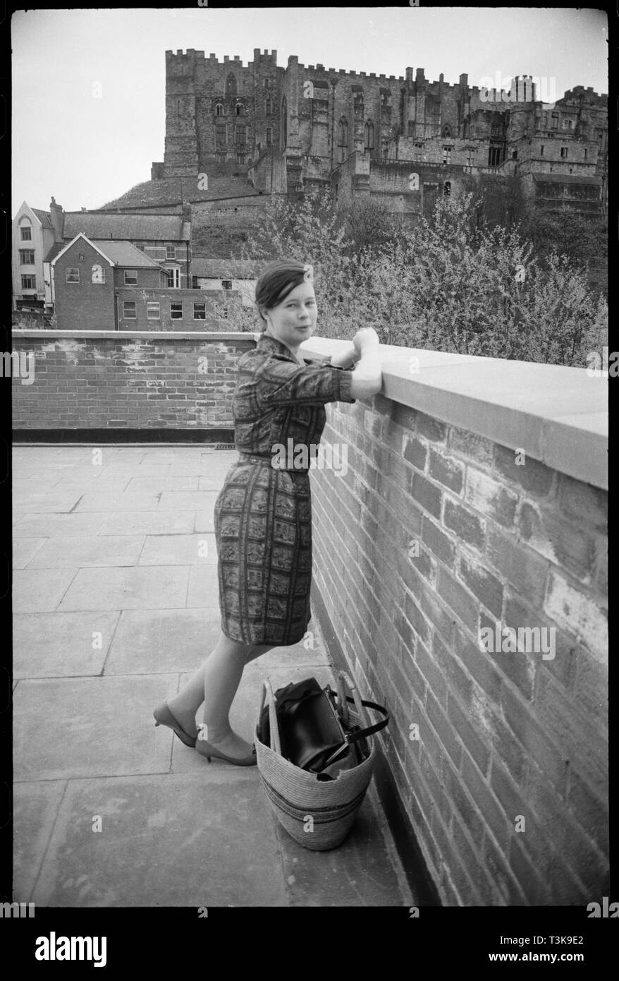 Britische Fotografin Ursula Clark, Durham Castle, County Durham, c 1955 - c 1980. Schöpfer: Ursula Clark. Stockfoto