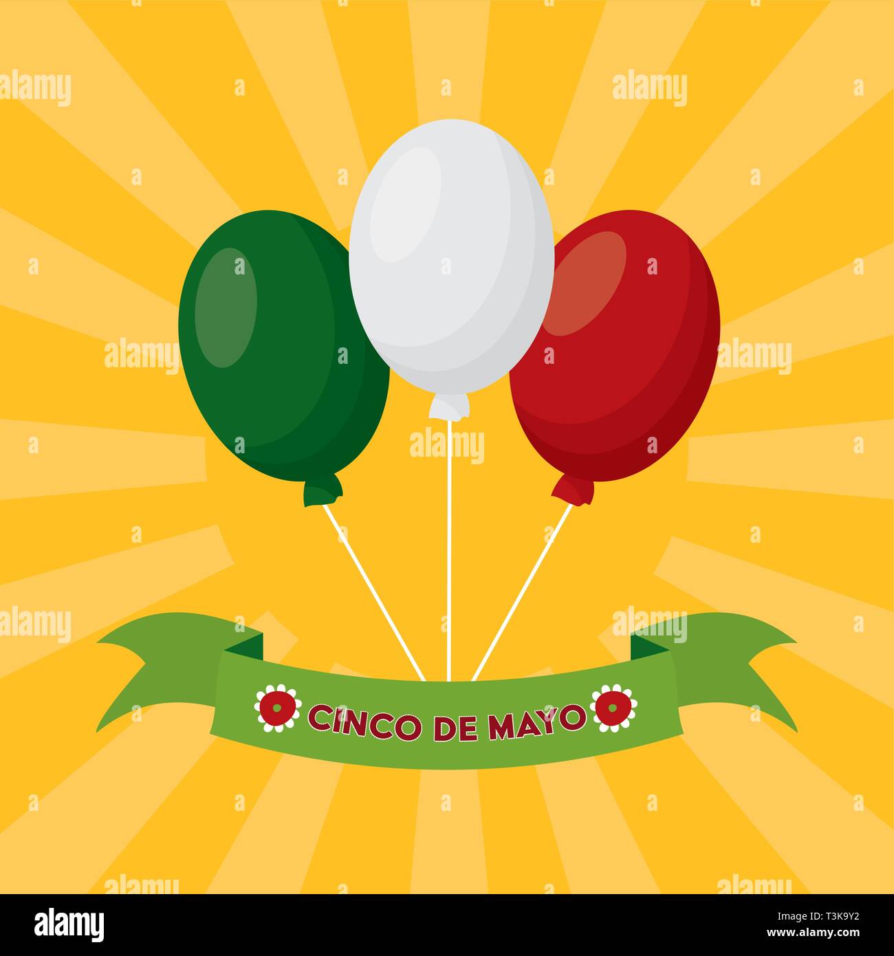 Mexiko Cinco de Mayo Stock Vektor