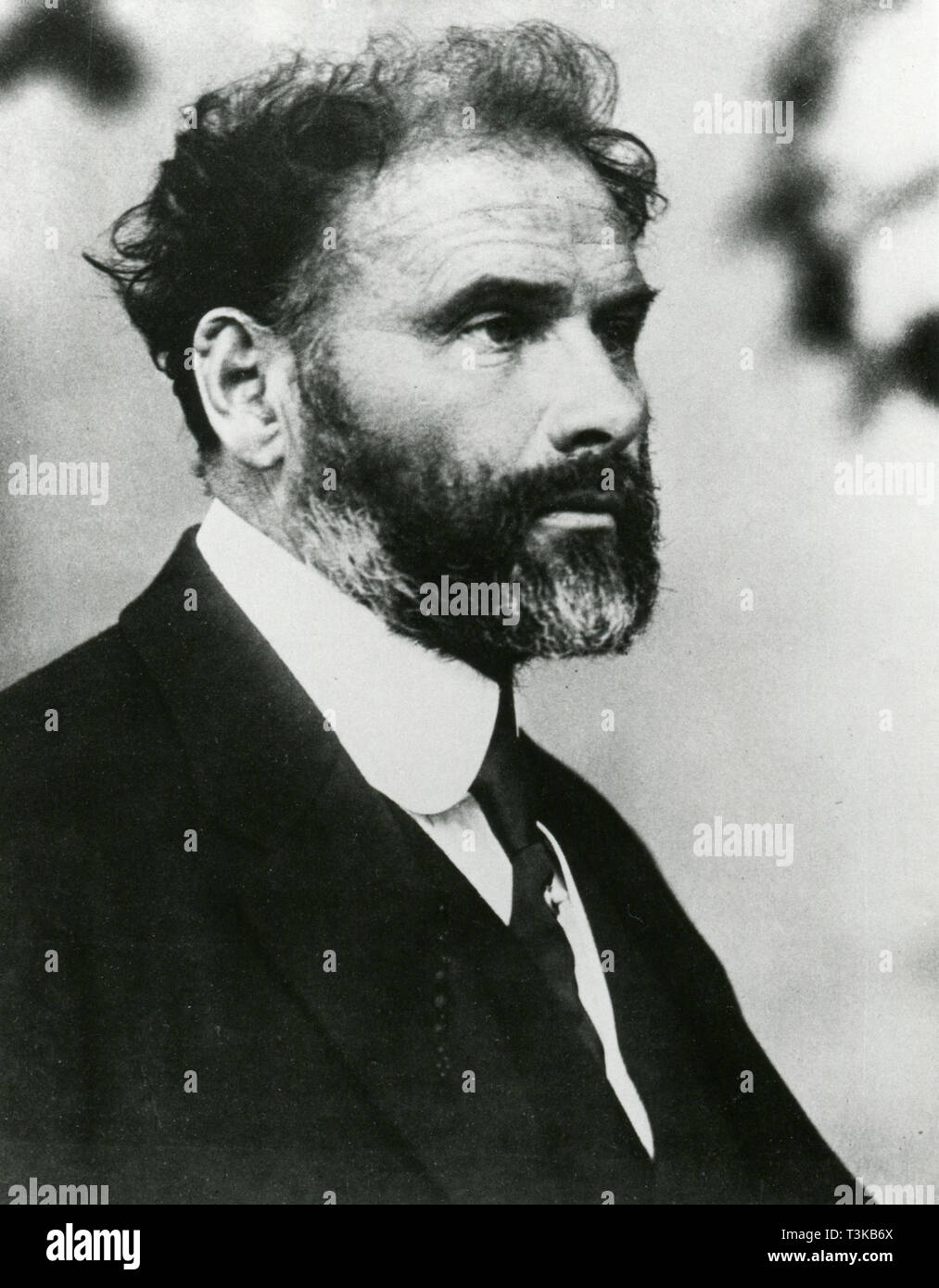 Porträt von Gustav Klimt, C. 1916. Schöpfer: Anonym. Stockfoto