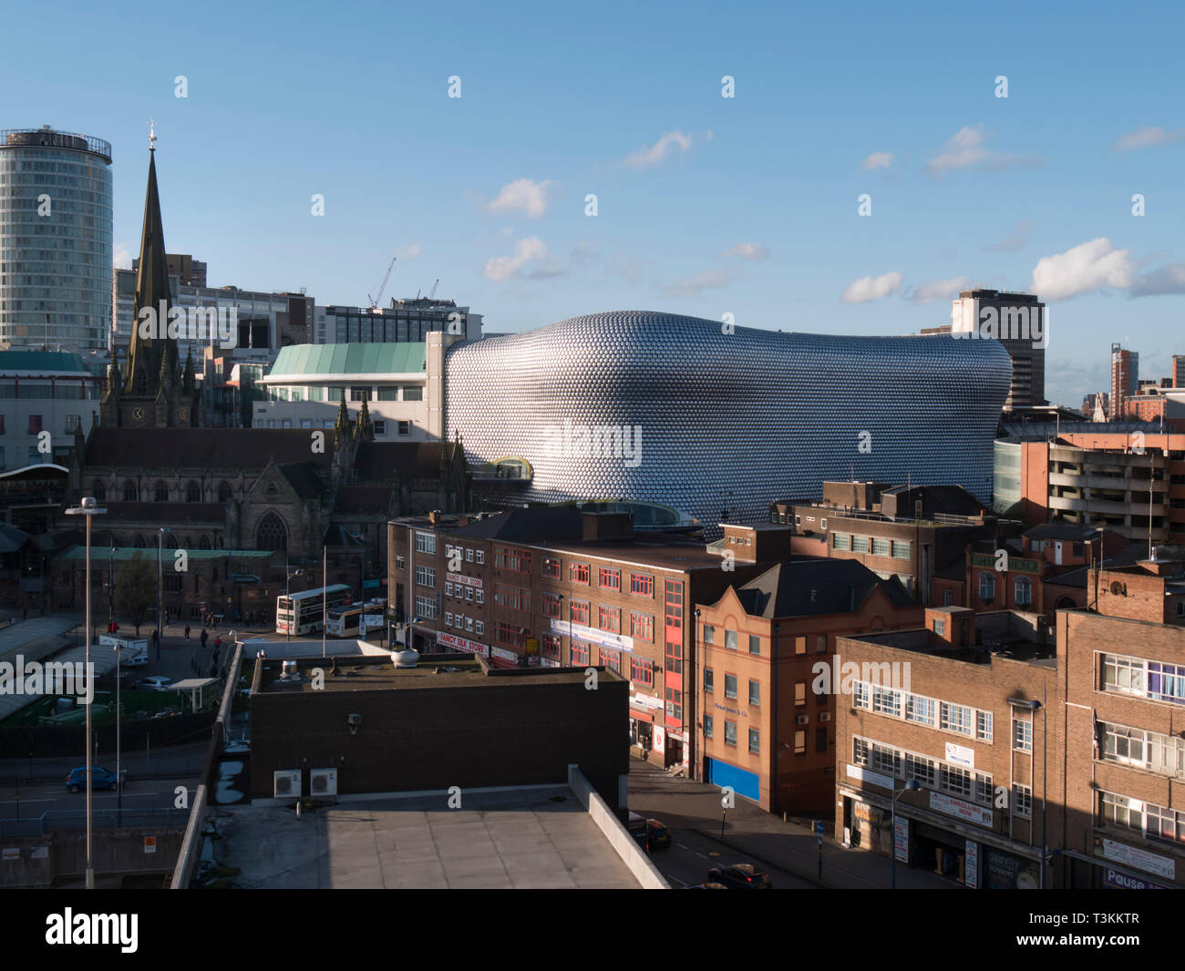 Großbritannien, England, Birmingham Selfridges tagsüber Stockfoto