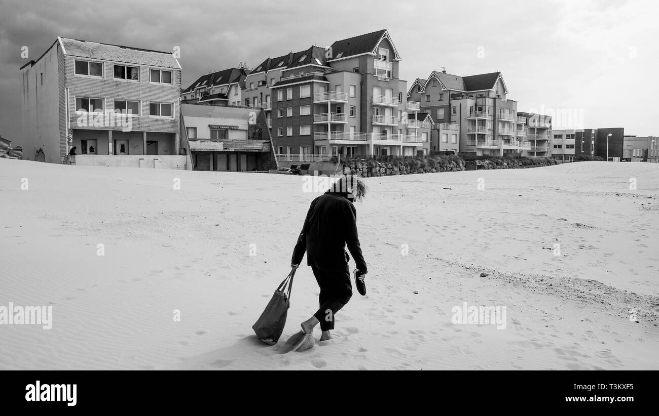 Berck-Plage, Hauts-de-France, Frankreich Stockfoto