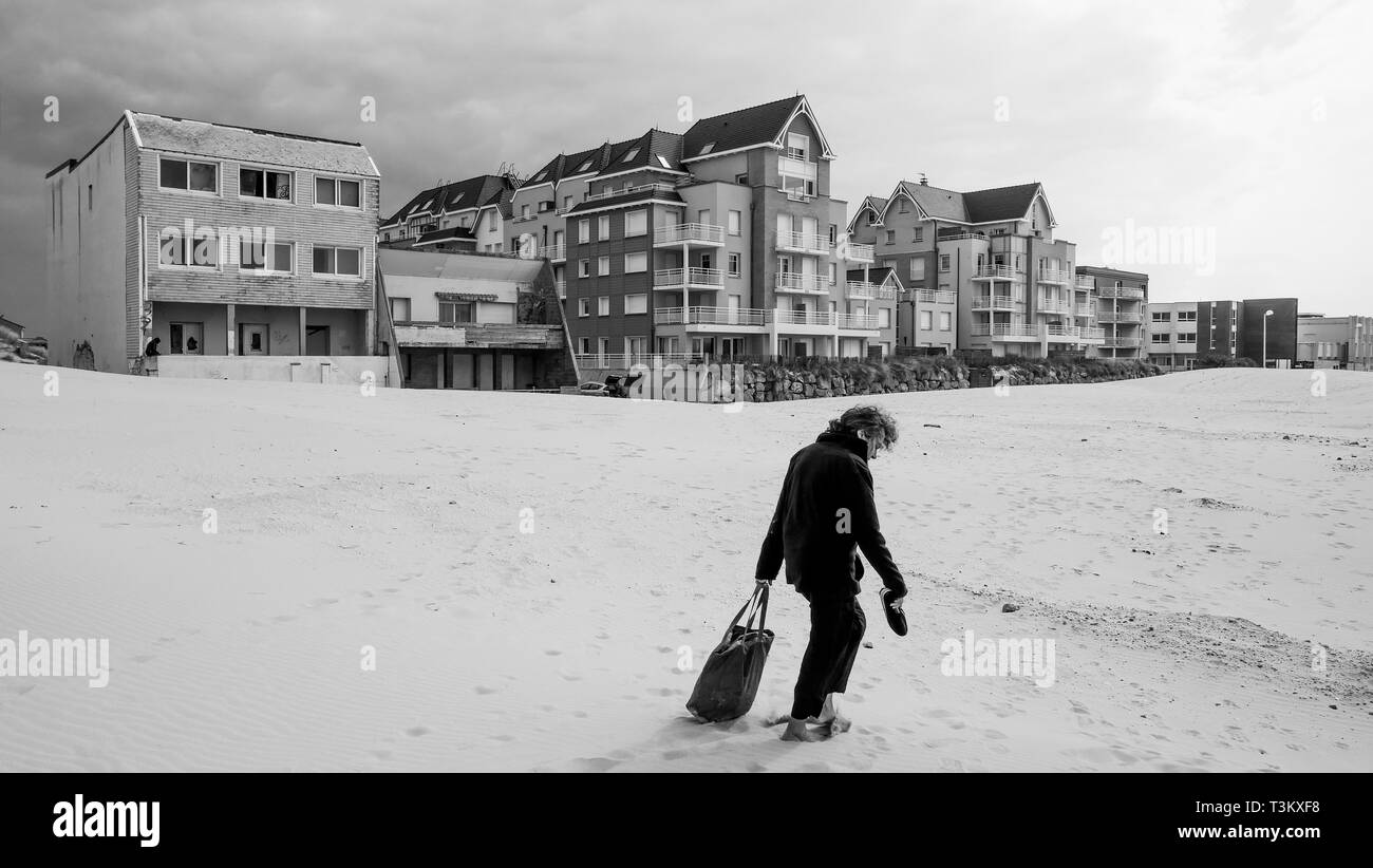 Berck-Plage, Hauts-de-France, Frankreich Stockfoto