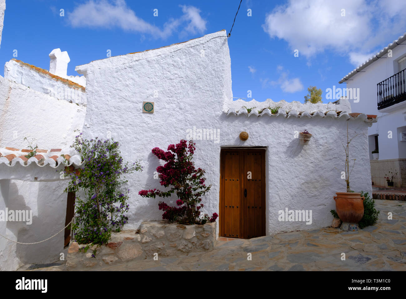 Typische pueblo Haus in Parana, Málaga, Andalusien, Costa del Sol ...
