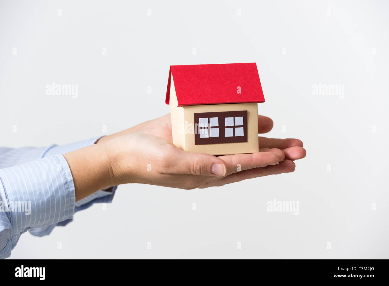 Haus zum Verkauf-Konzept Stockfoto