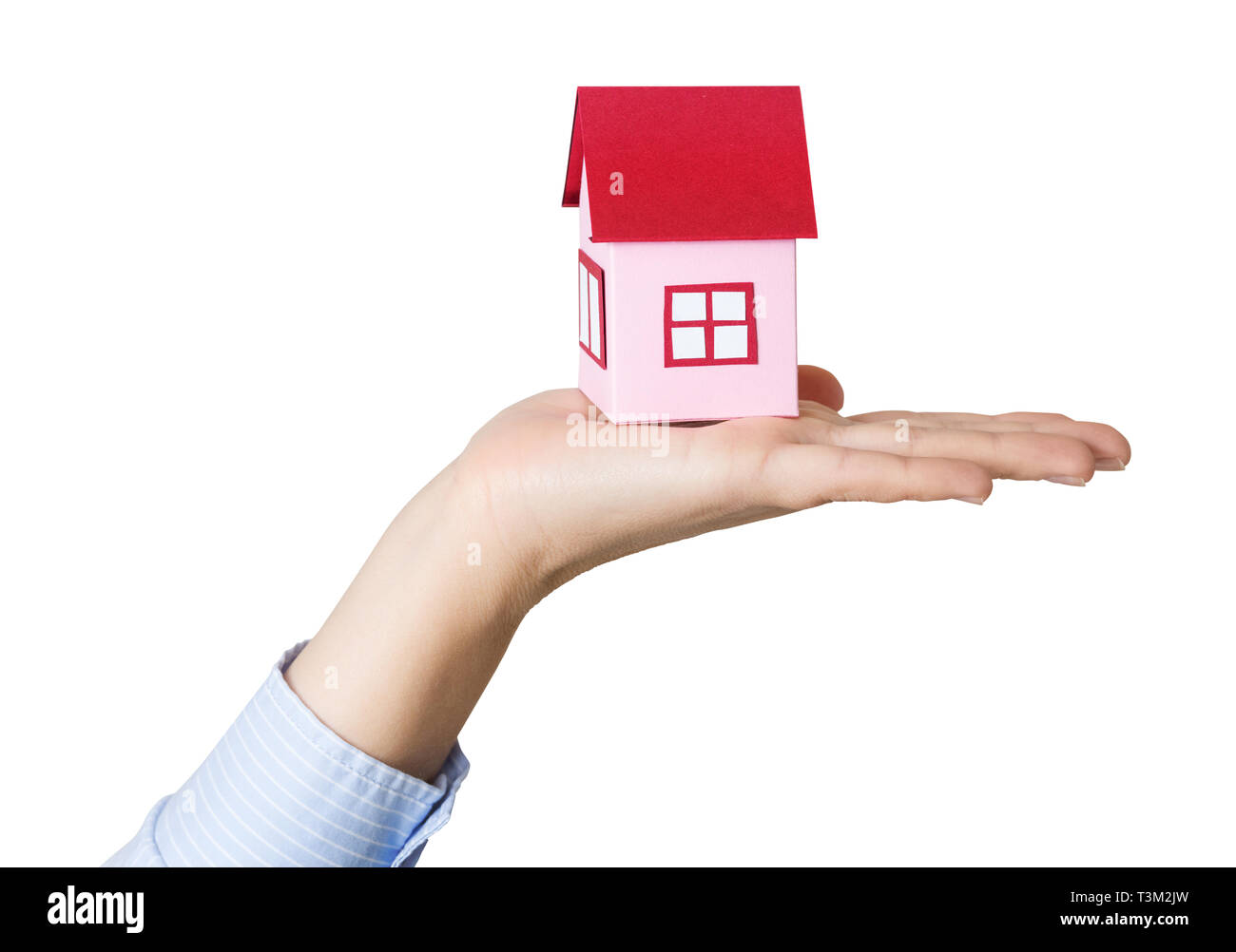 Haus zum Verkauf-Konzept Stockfoto