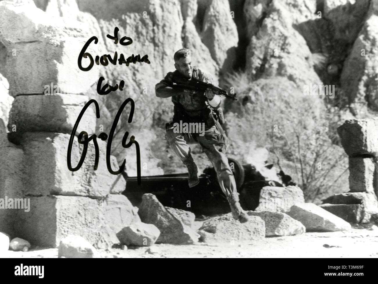 George Clooney in einer Szene aus dem Film Drei Könige, 1999 Stockfoto