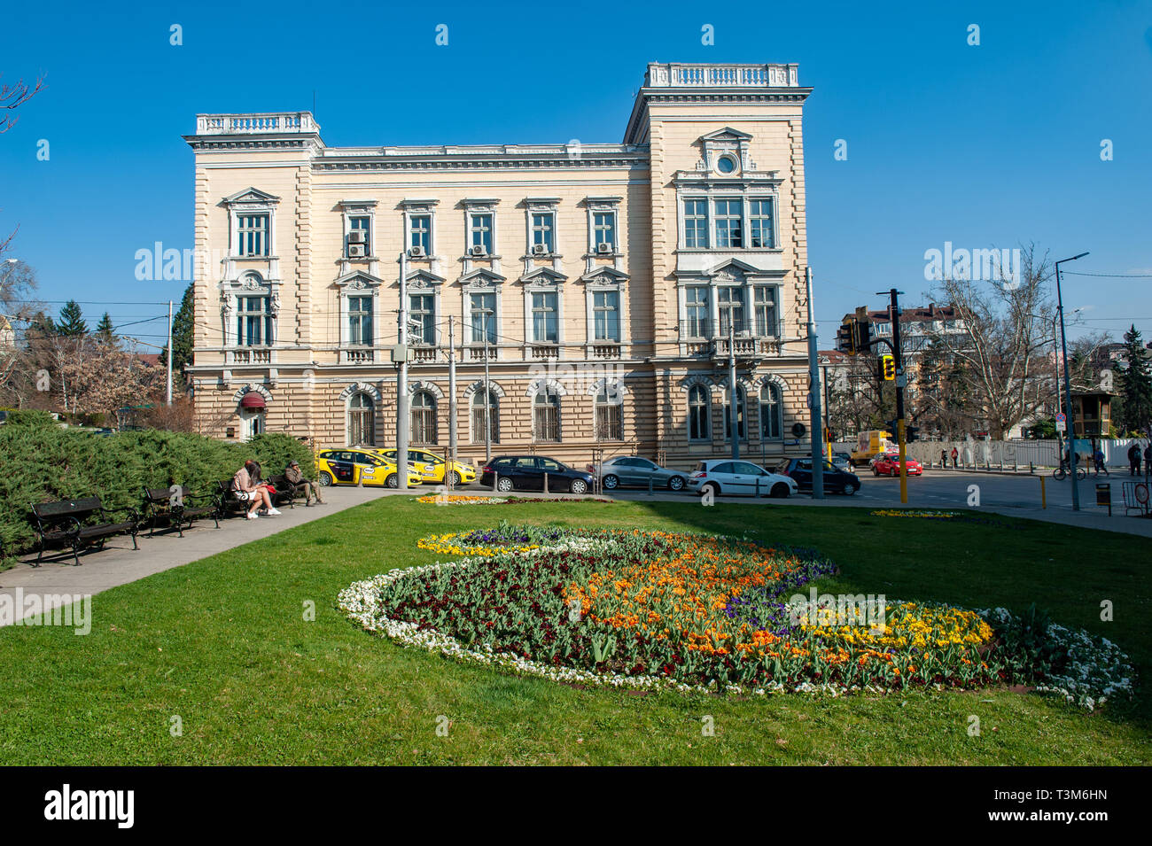Zentrale militärische Club, Sofia, Bulgarien, Europa Stockfoto