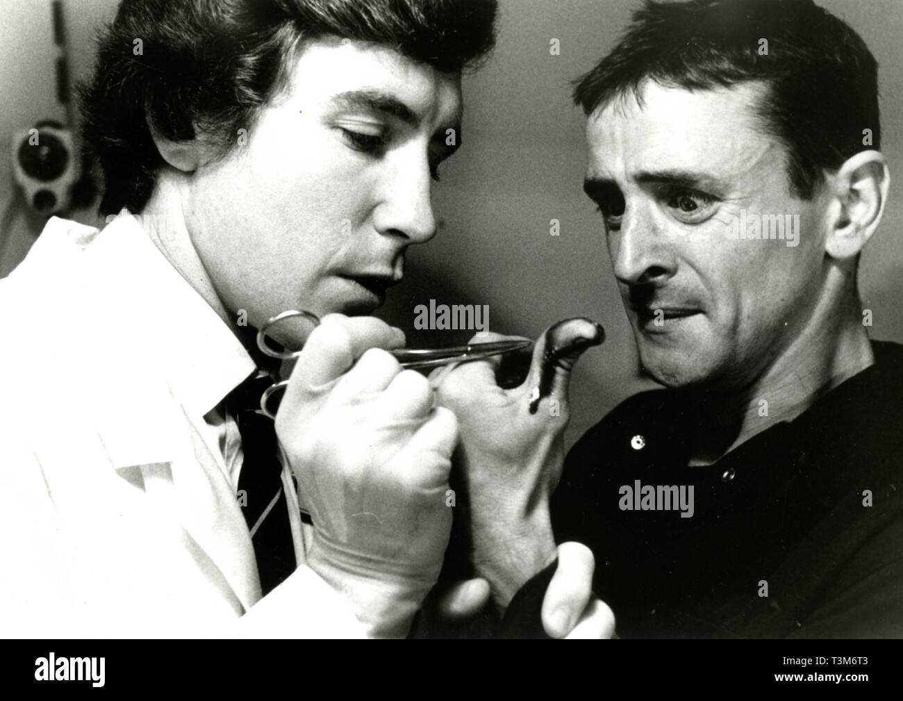 Paul McGann und Glyn Pritchard im Film Papier Maske, 1990 Stockfoto