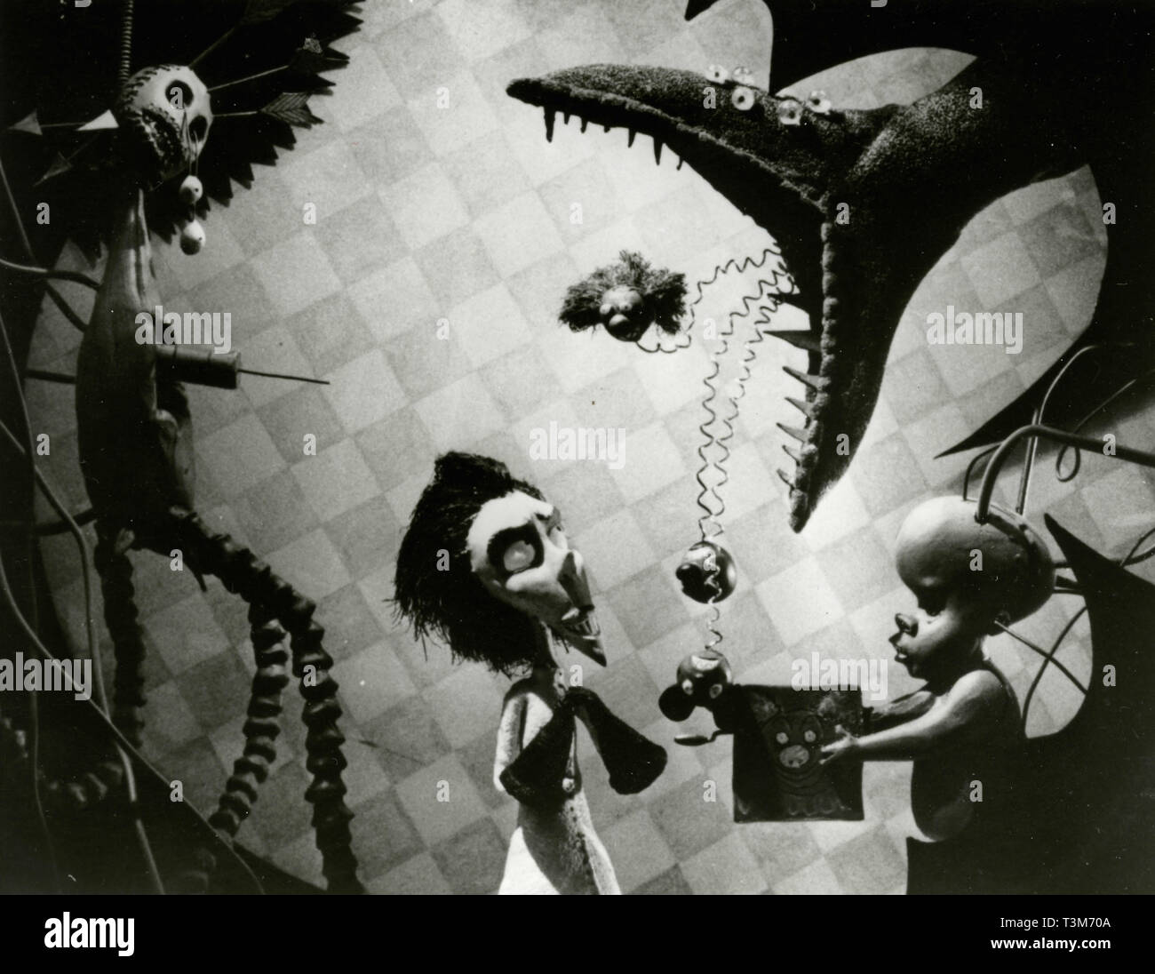 Szene aus der Animation Film Vincent von Tim Burton, 1982 Stockfotografie -  Alamy