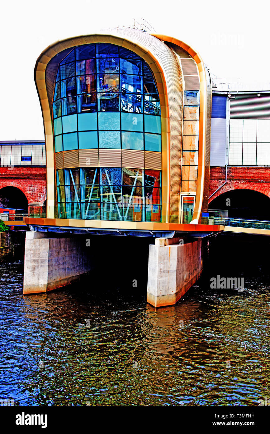 Getreidespeicher Wharfe, Leeds, England Stockfoto