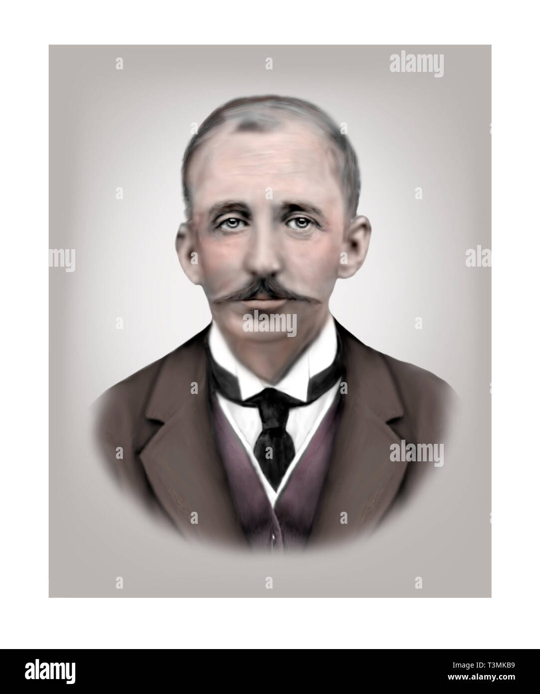 Friedrich Batten 1865-1918 Englischer Neurologe Kinderarzt Stockfoto