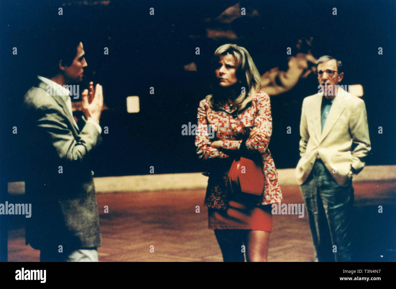 Schauspieler Hugh Grant, Tracey Ullman, und Woody Allen in dem Film Small Time Crooks, 2000 Stockfoto