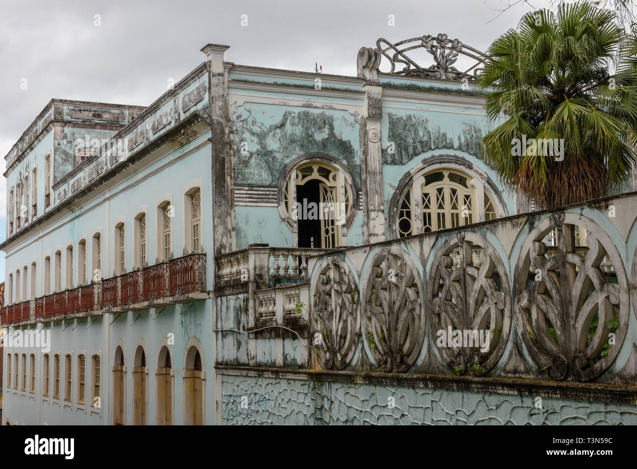 Alte Liberty House in Sao Luis Brasilien Stockfoto