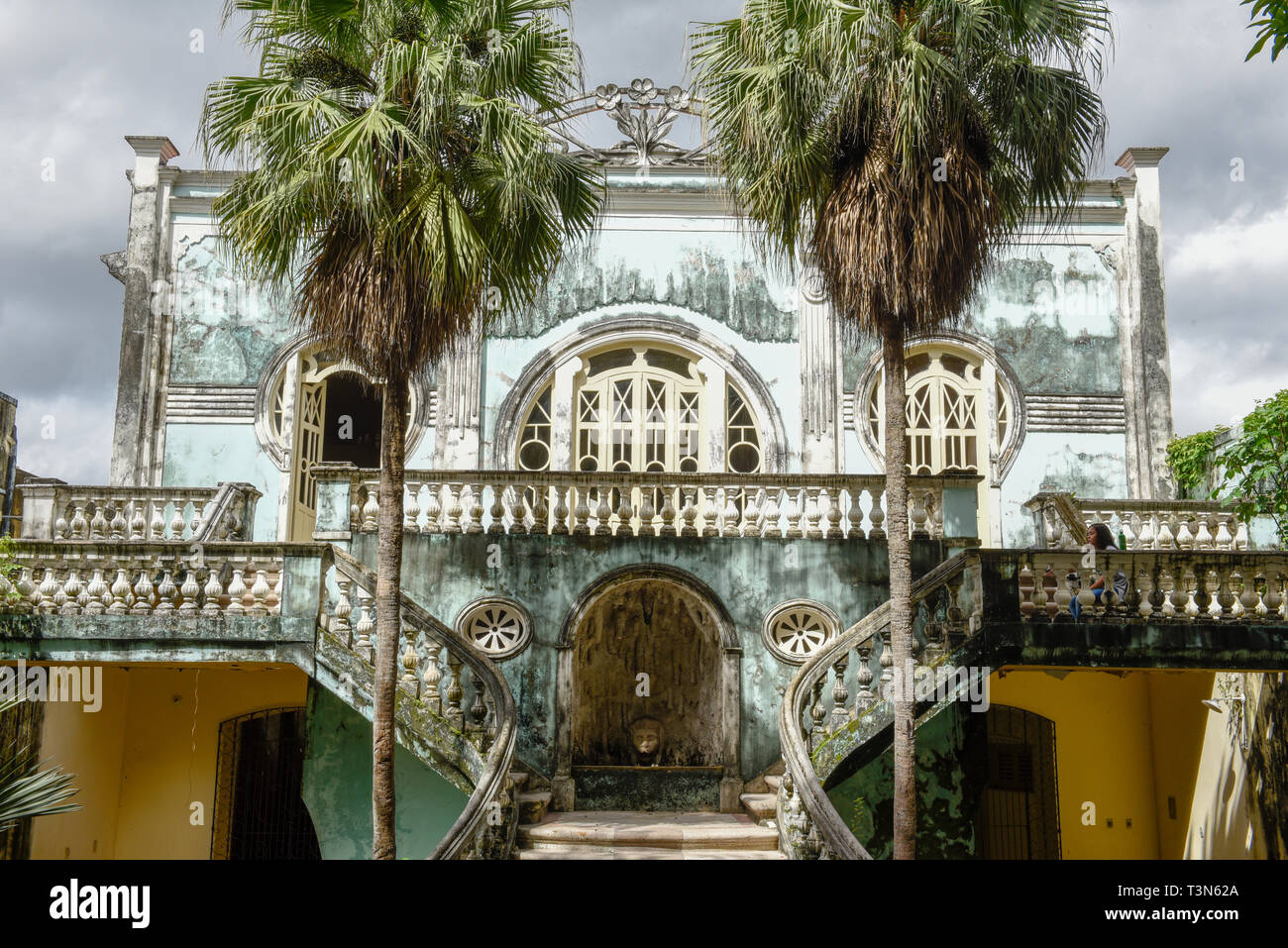 Alte Liberty House in Sao Luis Brasilien Stockfoto