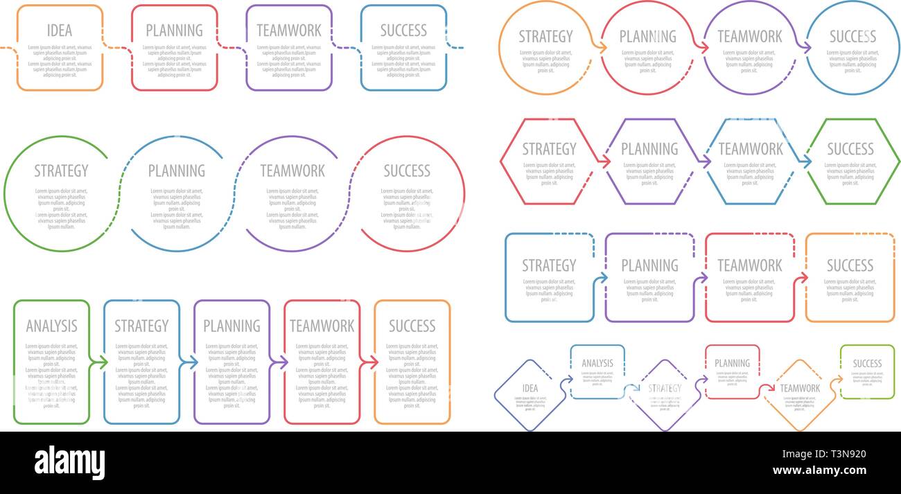 Infografik Vorlage. Geschäftskonzept. Grafik Design Vector Stock Vektor