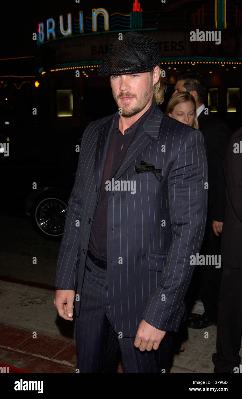 LOS ANGELES, Ca. Oktober 02, 2002: Schauspieler MATT SCHULZE am Los Angeles Premiere seines neuen Films The Transporter. © Paul Smith/Featureflash Stockfoto