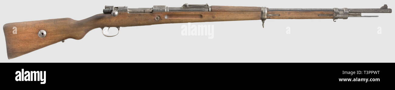 SERVICE WAFFEN, Deutschland bis 1945, Gewehr 98, Spandau/DZ 1917/18-1920, Reichswehr, Wehrmacht, Kaliber 8 x 57, Nummer 6564 oo, Editorial-Use - Nur Stockfoto