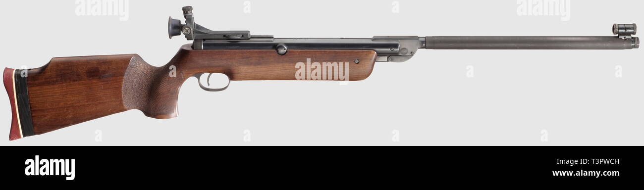 Die langen Arme, moderne Systeme, Sport Luftgewehr Diana Modell 65, Kaliber 4,5 mm, Nummer 683188, hergestellt 1968, Additional-Rights - Clearance-Info - Not-Available Stockfoto