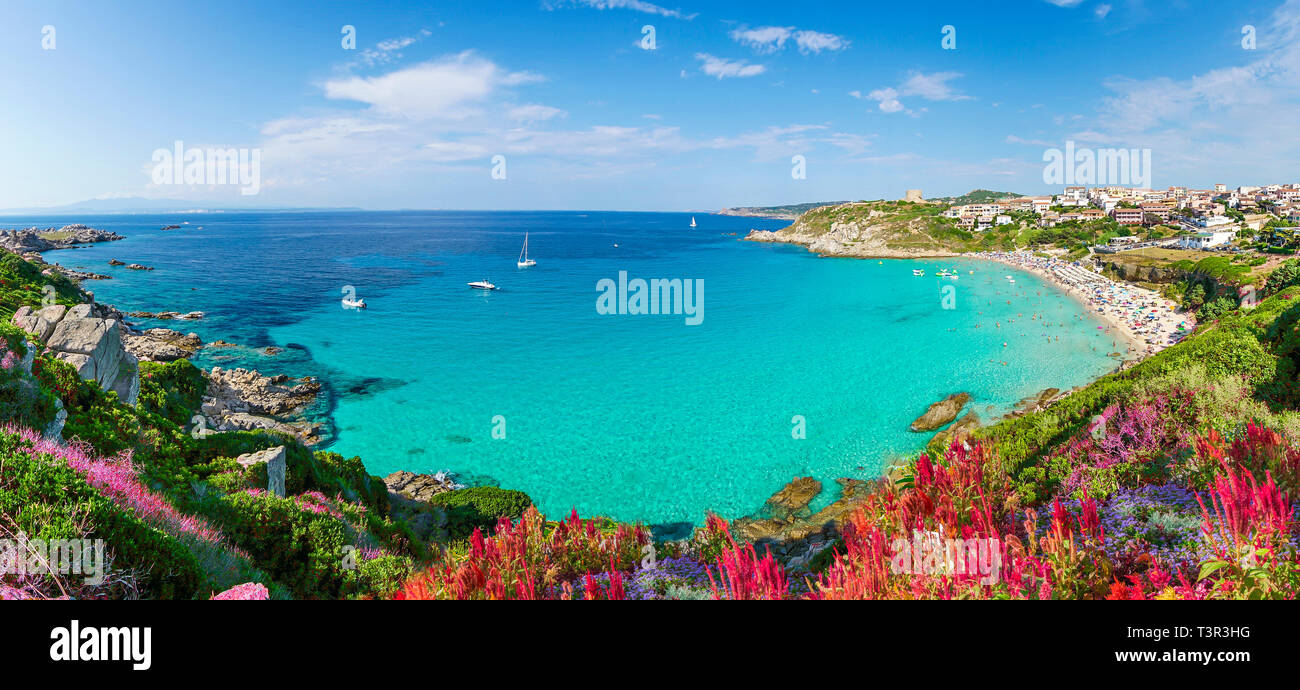 Strand Rena Bianca, Nord Insel Sardinien, Italien Stockfoto