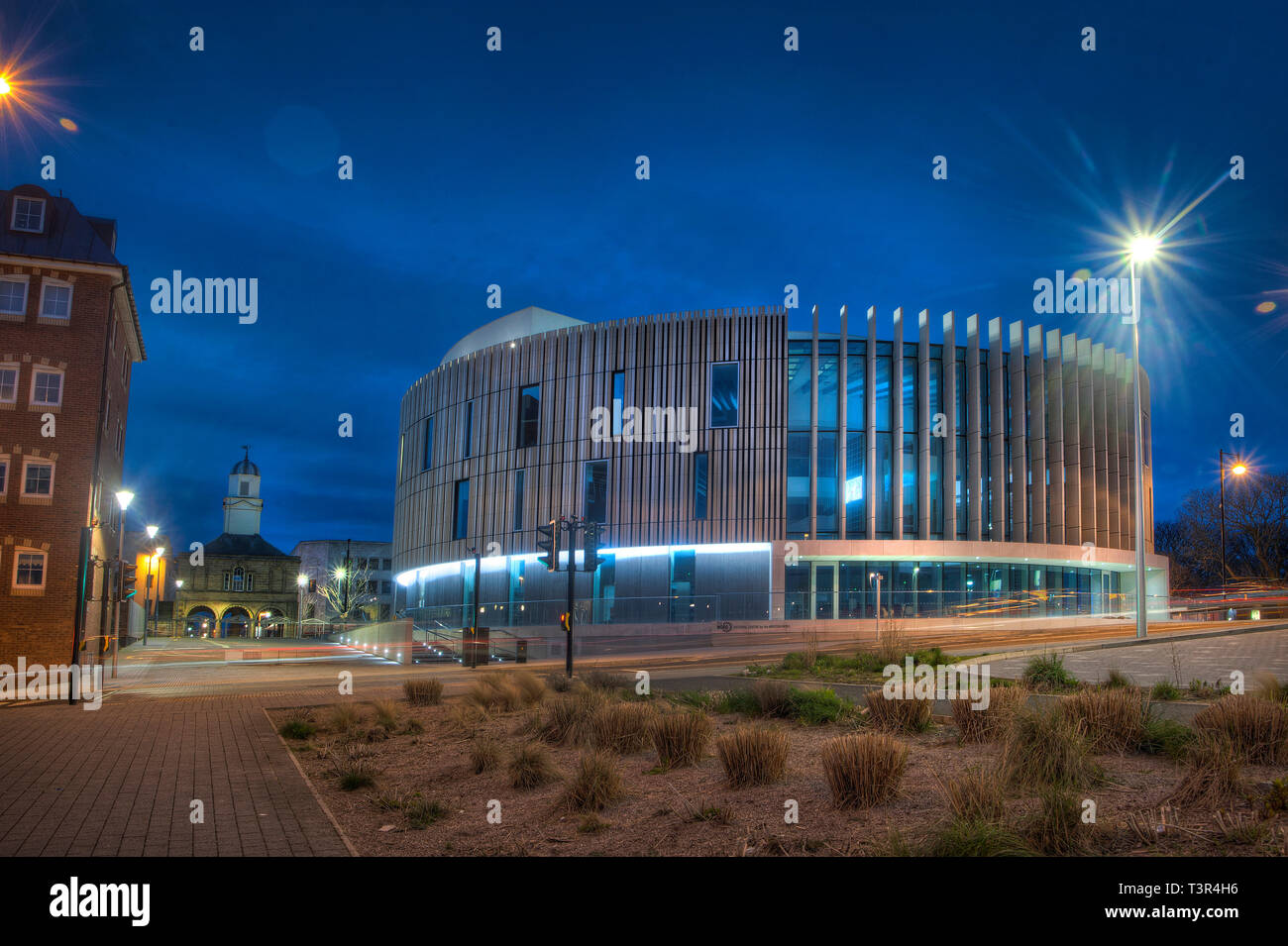 Das Wort, Nationales Zentrum für das geschriebene Wort, South Shields Stockfoto