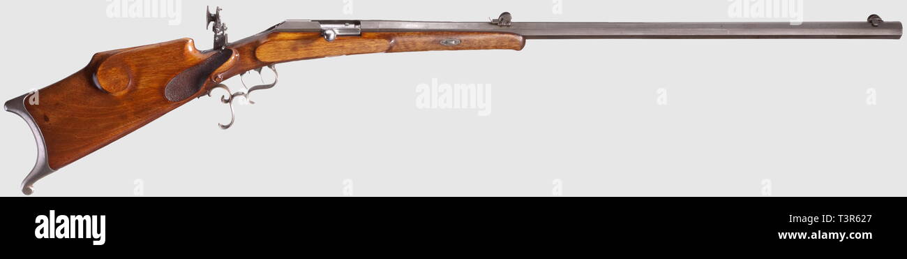 Die langen Arme, moderne Systeme, Sport Gewehr, F. Block in Wörgl, Kaliber 8,15 x 46 R, Nr3946, Additional-Rights - Clearance-Info - Not-Available Stockfoto