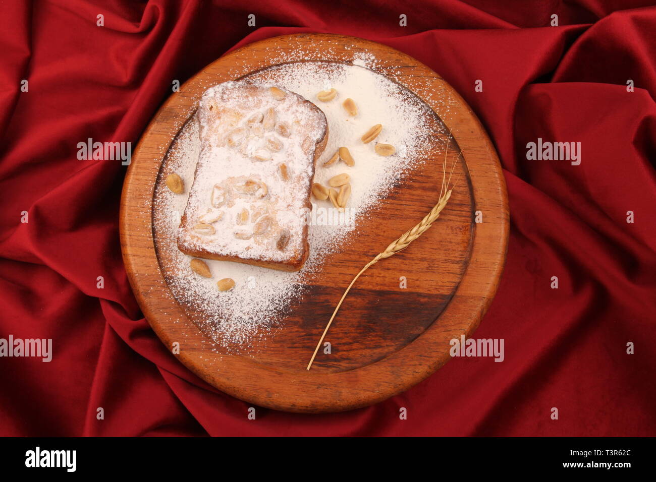 Lecker toast Stockfoto