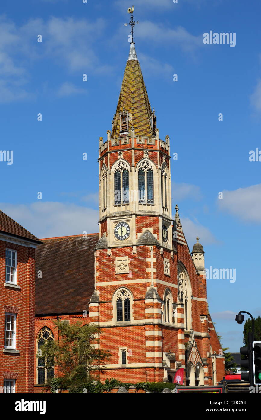 Christus Kirchturm der Kirche in Henley-on-Thames, Großbritannien Stockfoto