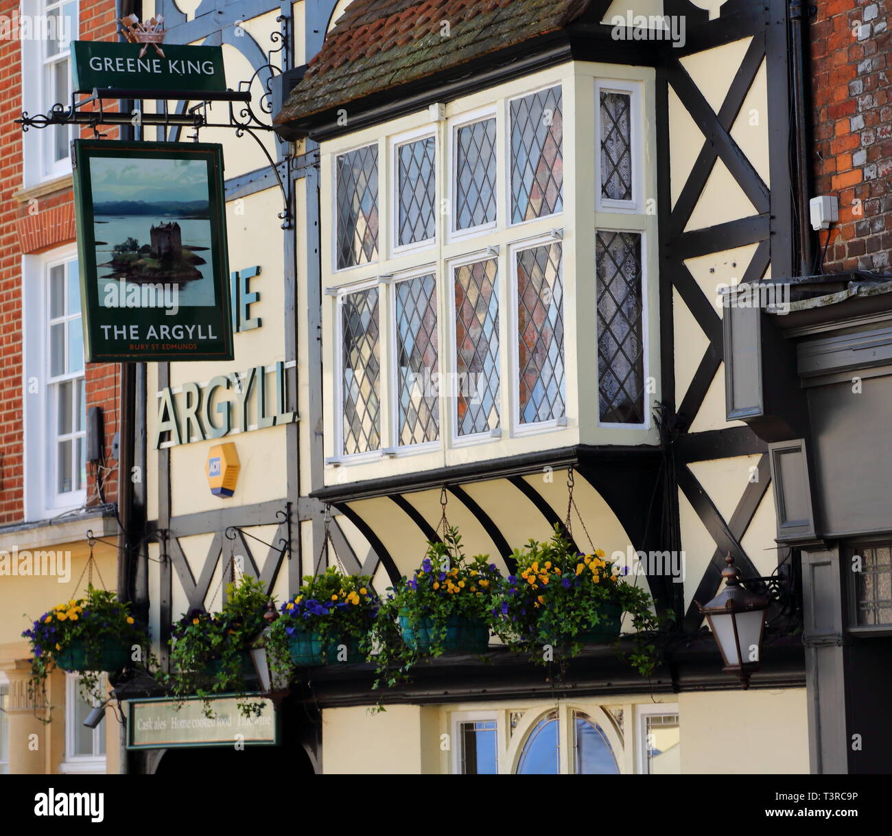 Die traditionelle Argyll Pub in Henley-on-Thames, Großbritannien Stockfoto